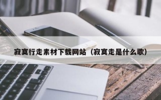 攀枝花寂寞行走素材下载网站（寂寞走是什么歌）